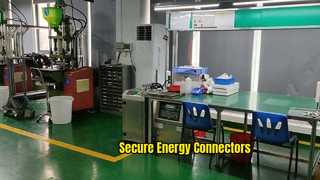 1Core Pos Neg Pole Energieopslag Connector Plug+Socket