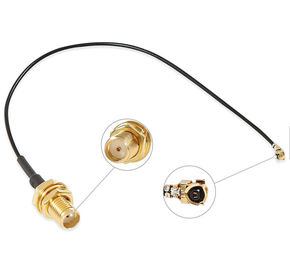 Solderless Coaxial BNC Connector , Male Screw BNC Connector For CCTV Camera 75ohm