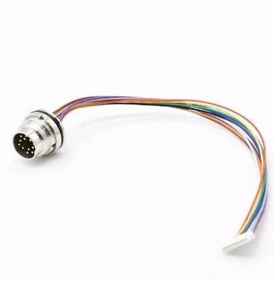 DIN AISG 12 Pin IP67 M16 Waterproof Connector Male And Female Socket