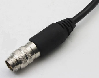 M12 Soldering Cylindrical 4 Pin Male Female Wire Connectors Automotive IP67 Ip68