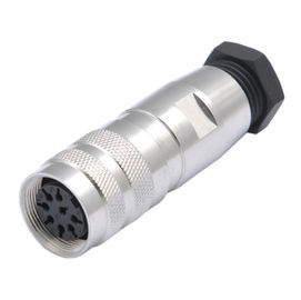 M12 M16 solder type 5 pin 8 pin waterproof Antenna Male Female PCB panel mount AISG connector