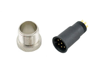 Ip68 IP67 Aviation electrical cable Panel mount A B C D code 8 pin M8 M12 waterproof circcular connector