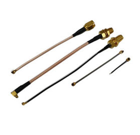N Female Bulkhead With O-ring Connector to UFL 20cm Length 1.13mm Coaxial Cable Assembly