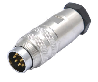 Waterproof M12 4 8Pin Connector Pcb Plug Cable M12 Connector M12 Connector With Wire
