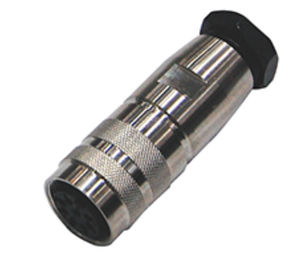 RRU To RCU RET Control AISG Connector / F To AISG /M Connector Straight Orientation