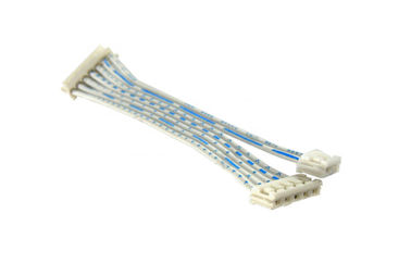 UL2468 Custom Wire Harness Cable White Blue Cable Assembly EHR / XHP For Printer