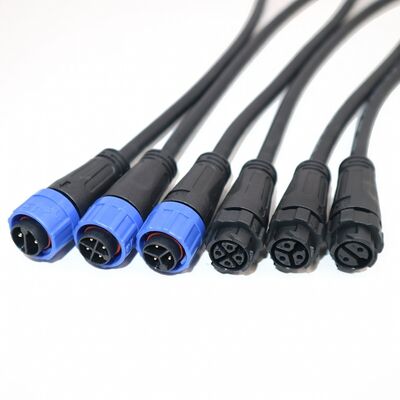 IP67 waterdichte ronde connector met snelle vergrendeling 2–5 pins 8–15A voor elektrische motorfiets
