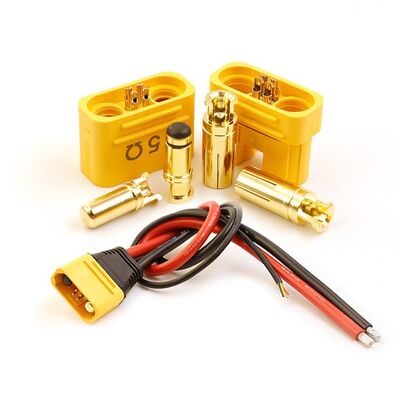 AS150U Anti-Spark Aviation Plug High-Current Connector met Signal Pins No. 8 Silicaankabel