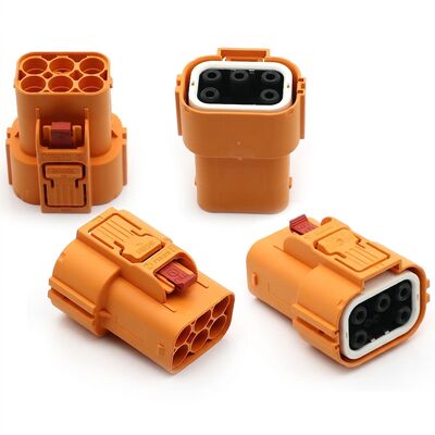 Kleine vierkant serie HVIL connector 800V 46A waterdichte stekker voor nieuwe energie voertuigen