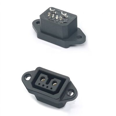 40A 500V waterdichte LEV-oplaadconnector met 2+4-pins signaalaansluiting | RitianLink