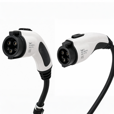 SAE J1772 Type 1 EV-oplaadstok 32A 240V wisselstroomconnector