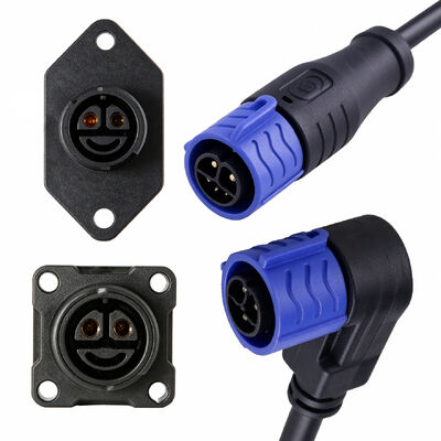 IP67 waterdichte elektrische motorfiets oplaadconnector 50A EV-stekker