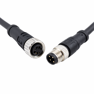 M8 Circulaire 2-5PIN mannelijke en vrouwelijke IP67 waterdichte A-gecodeerde sensorconnector